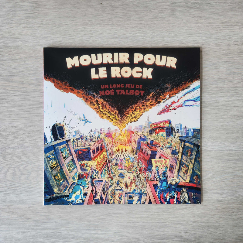Album "Mourir pour le rock" (Vinyle) - Noé Talbot