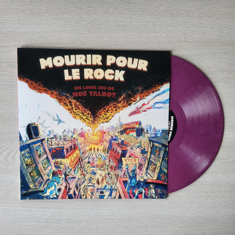 Album "Mourir pour le rock" (Vinyle) - Noé Talbot