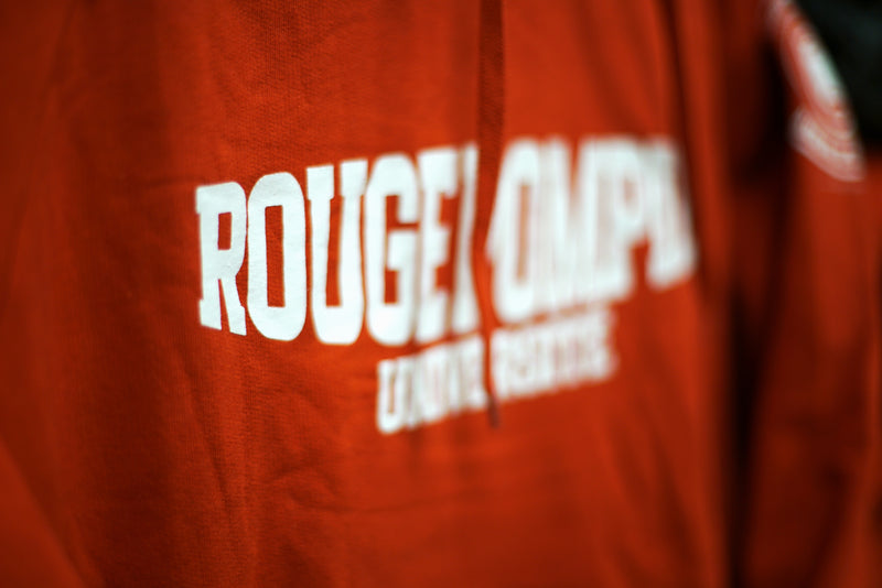 Hoodie "Rouge Pompier Université" rouge - Rouge Pompier
