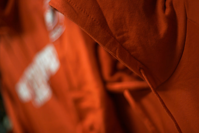 Hoodie "Rouge Pompier Université" rouge - Rouge Pompier