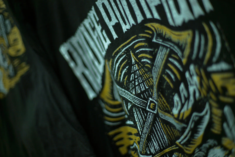 T-shirt "Moulin deux couleurs" - Rouge Pompier