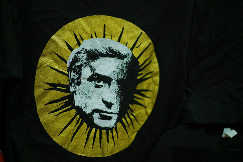 T-shirt "Michael Caine / Logo haches gold" - Rouge Pompier
