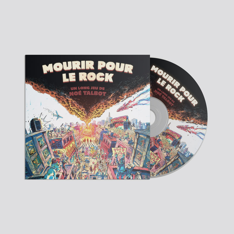 Album "Mourir pour le rock" (CD) - Noé Talbot
