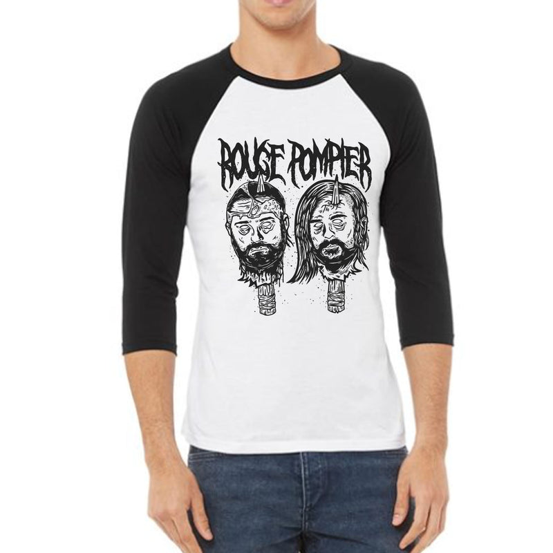 Baseball tee "Brochette" - Rouge Pompier