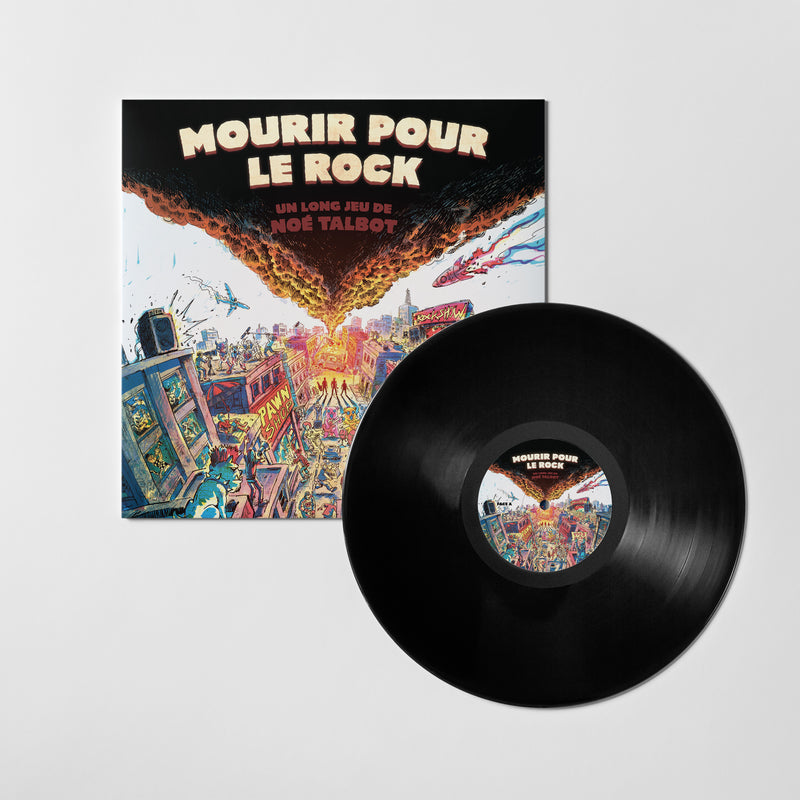 Album "Mourir pour le rock" (Vinyle) - Noé Talbot