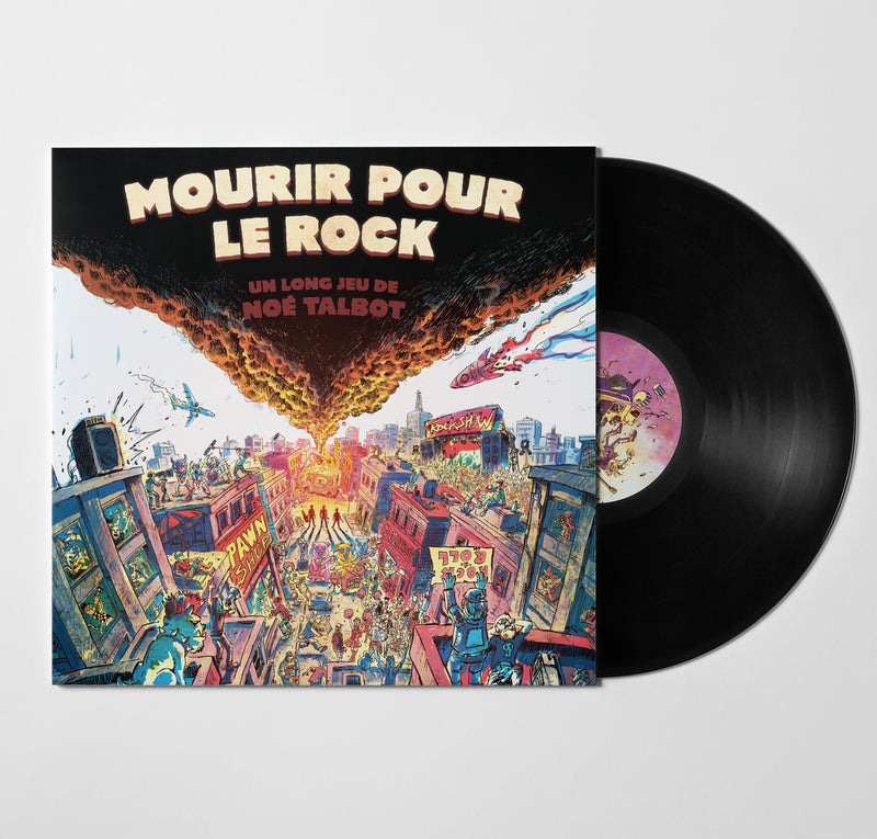 Album "Mourir pour le rock" (Vinyle) - Noé Talbot