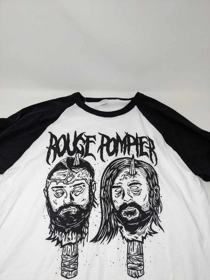 Baseball tee "Brochette" - Rouge Pompier