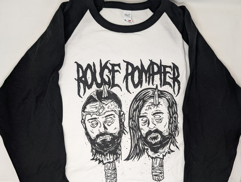 Baseball tee "Brochette" - Rouge Pompier