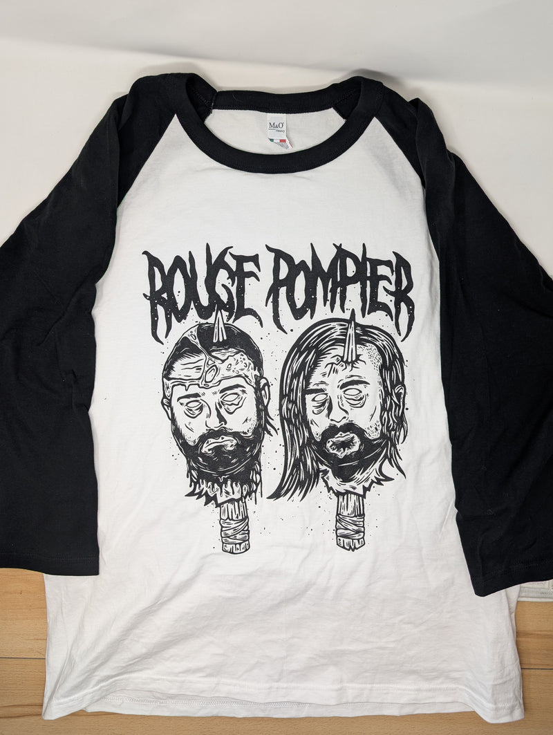 Baseball tee "Brochette" - Rouge Pompier