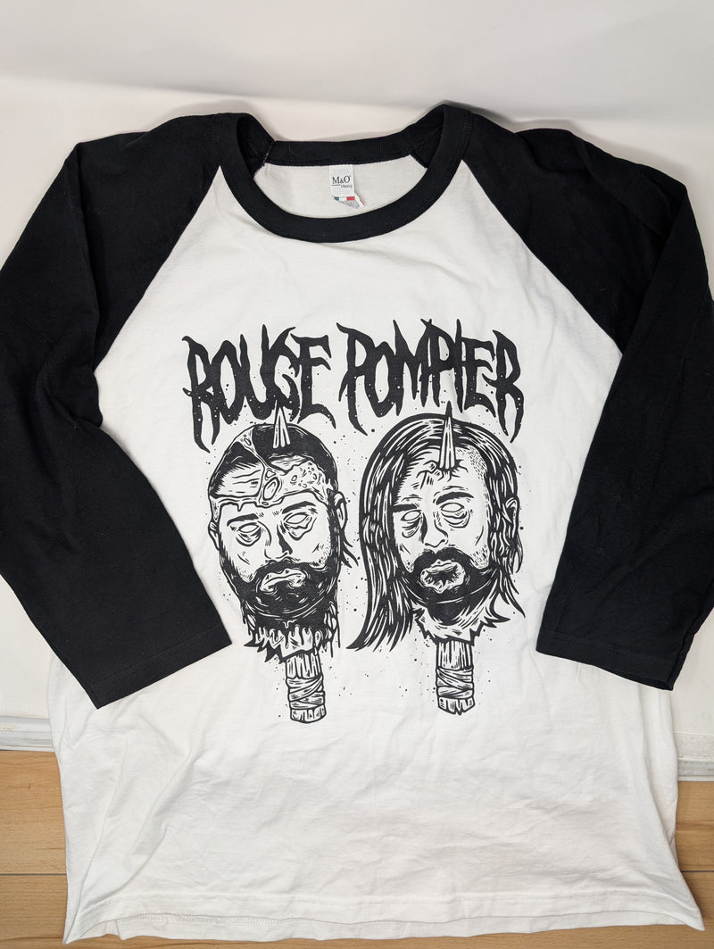 Baseball tee "Brochette" - Rouge Pompier