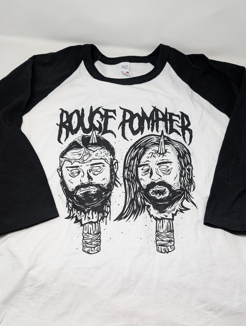 Baseball tee "Brochette" - Rouge Pompier