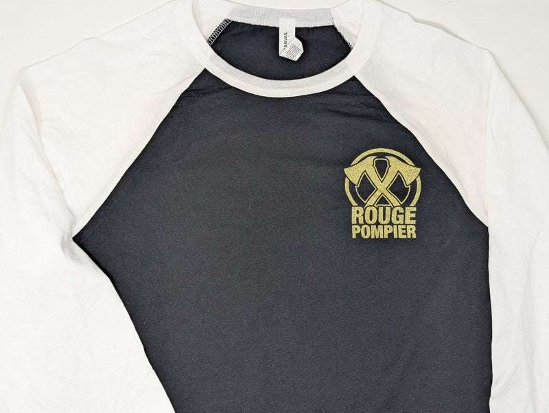 Baseball tee "Michael Caine" - Rouge Pompier