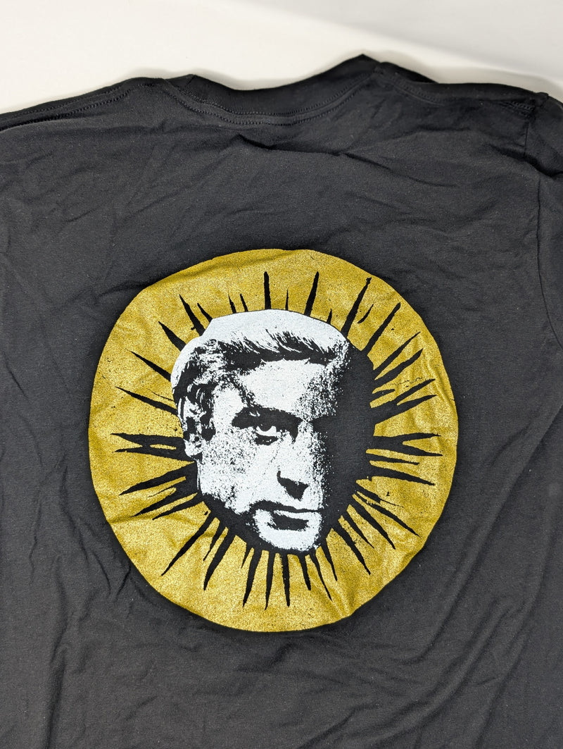 T-shirt "Michael Caine / Logo haches gold" - Rouge Pompier