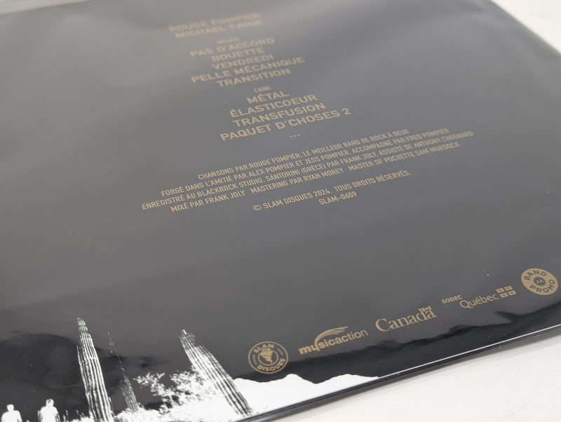Album "Michael Caine" (Vinyl + CD) - Rouge Pompier