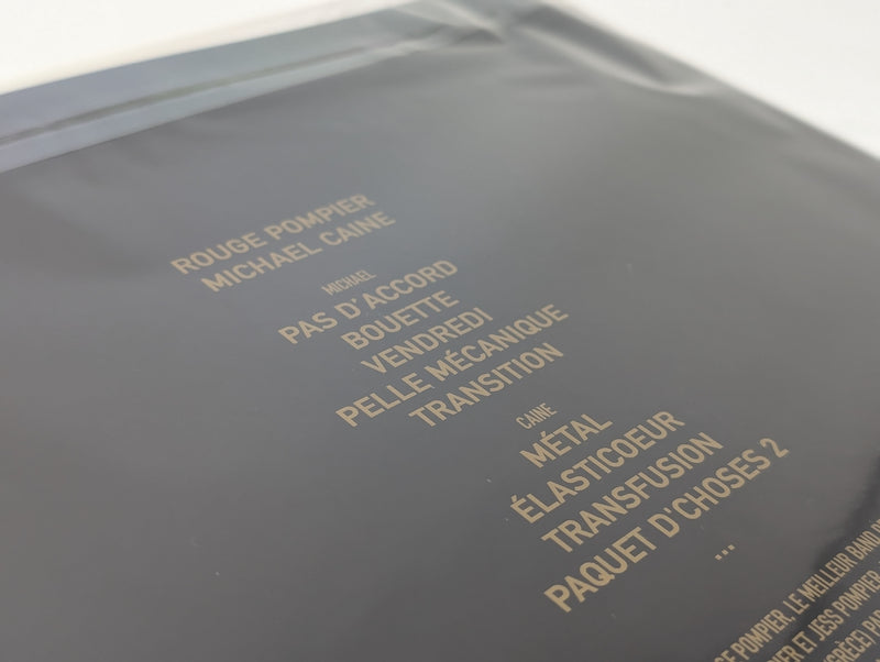 Album "Michael Caine" (Vinyl + CD) - Rouge Pompier