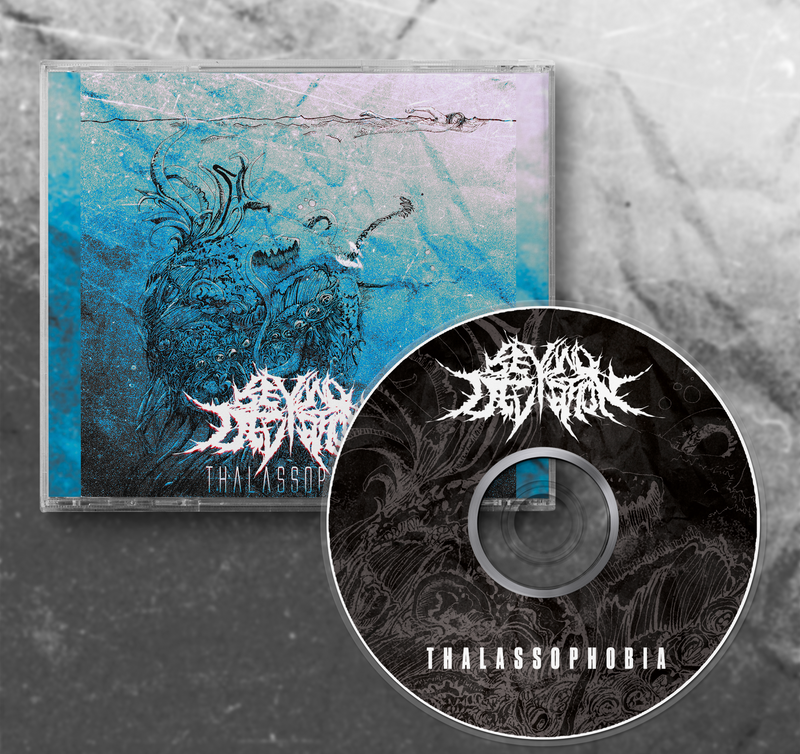 Beyond Deviation - Thalassophobia - CD Mockup Cover + CD