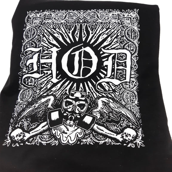 Hands Of Death gas mask t-shirt-133920