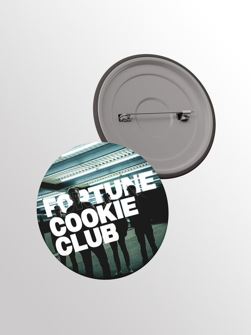 Glossy Pin Badge Logo Mockup