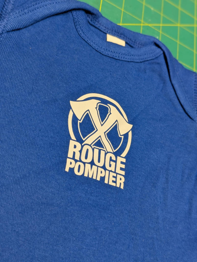 Kids t-shirt "Axe Logo" (yellow) - Rouge Pompier