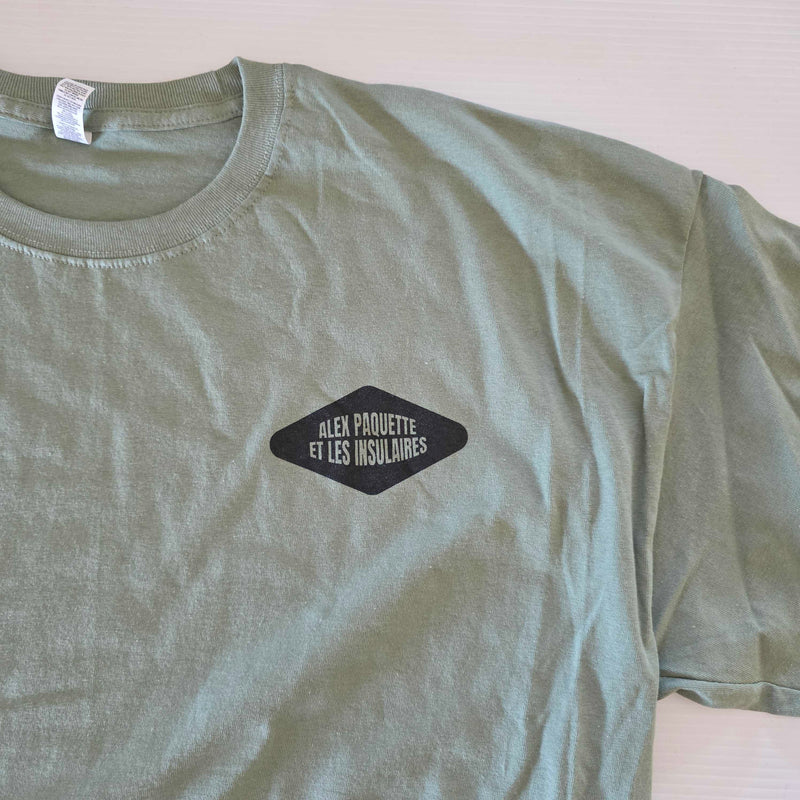 T-shirt "Alex Paquette et les insulaires" (plusieurs couleurs disponibles) - Alex Paquette
