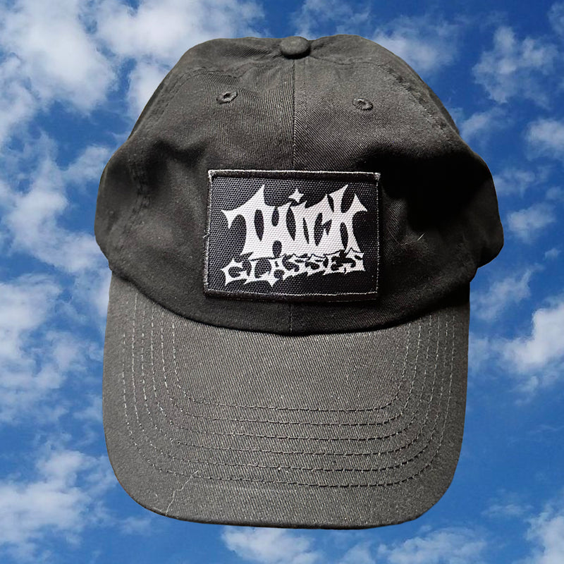 Casquette noire "Logo rap" - Thick Glasses