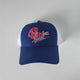 Blue/white hat "Embroidered Logo" - Pépé et sa guitare