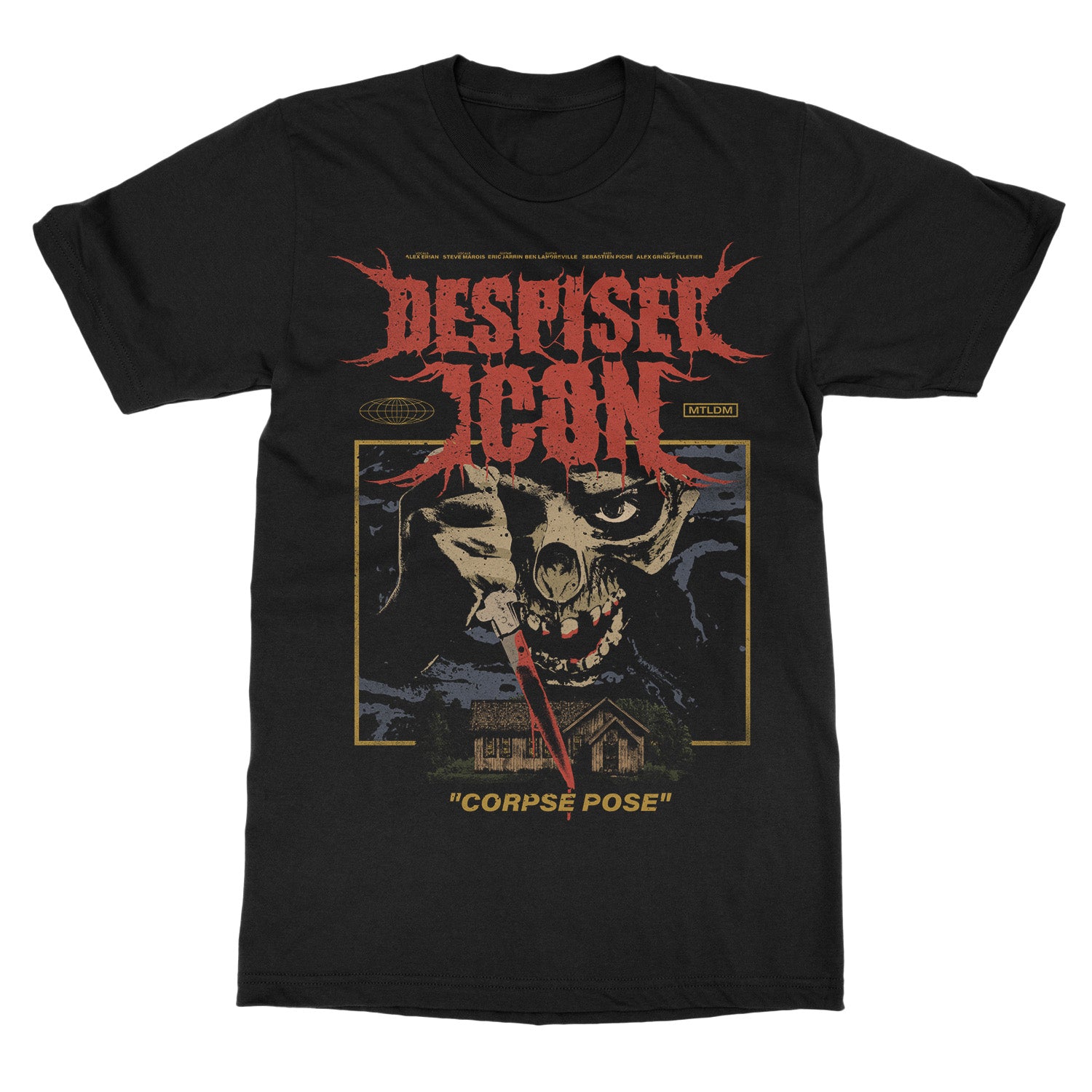 PREORDER - T-shirt "Corpse Pose" - Despised Icon