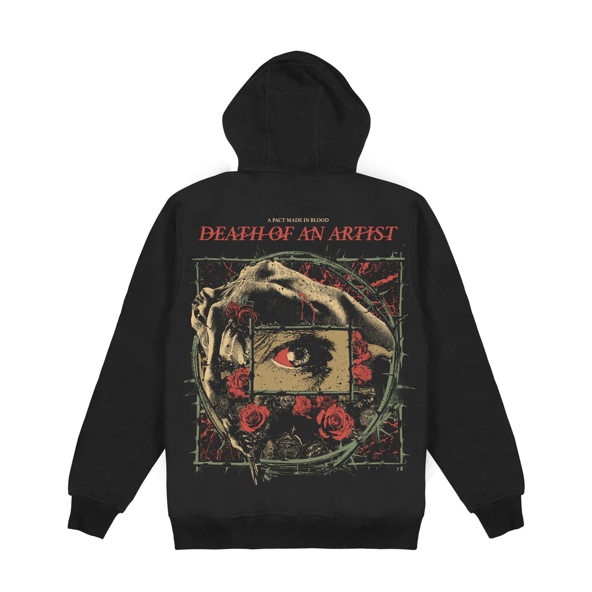 Zip Hoodie "Death Of An Artist" - Despised Icon