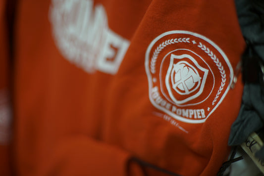 Crewneck "Rouge Pompier Université" rouge - Rouge Pompier