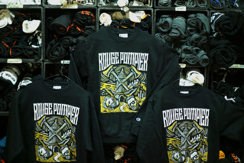 T-shirt "Michael Caine" - Rouge Pompier