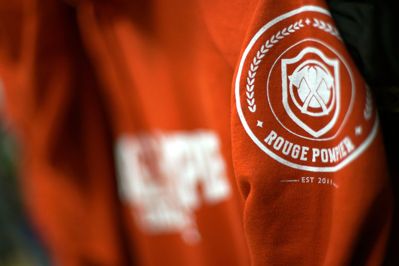 T-shirt "Michael Caine" - Rouge Pompier