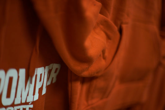 Hoodie "Rouge Pompier Université" rouge - Rouge Pompier