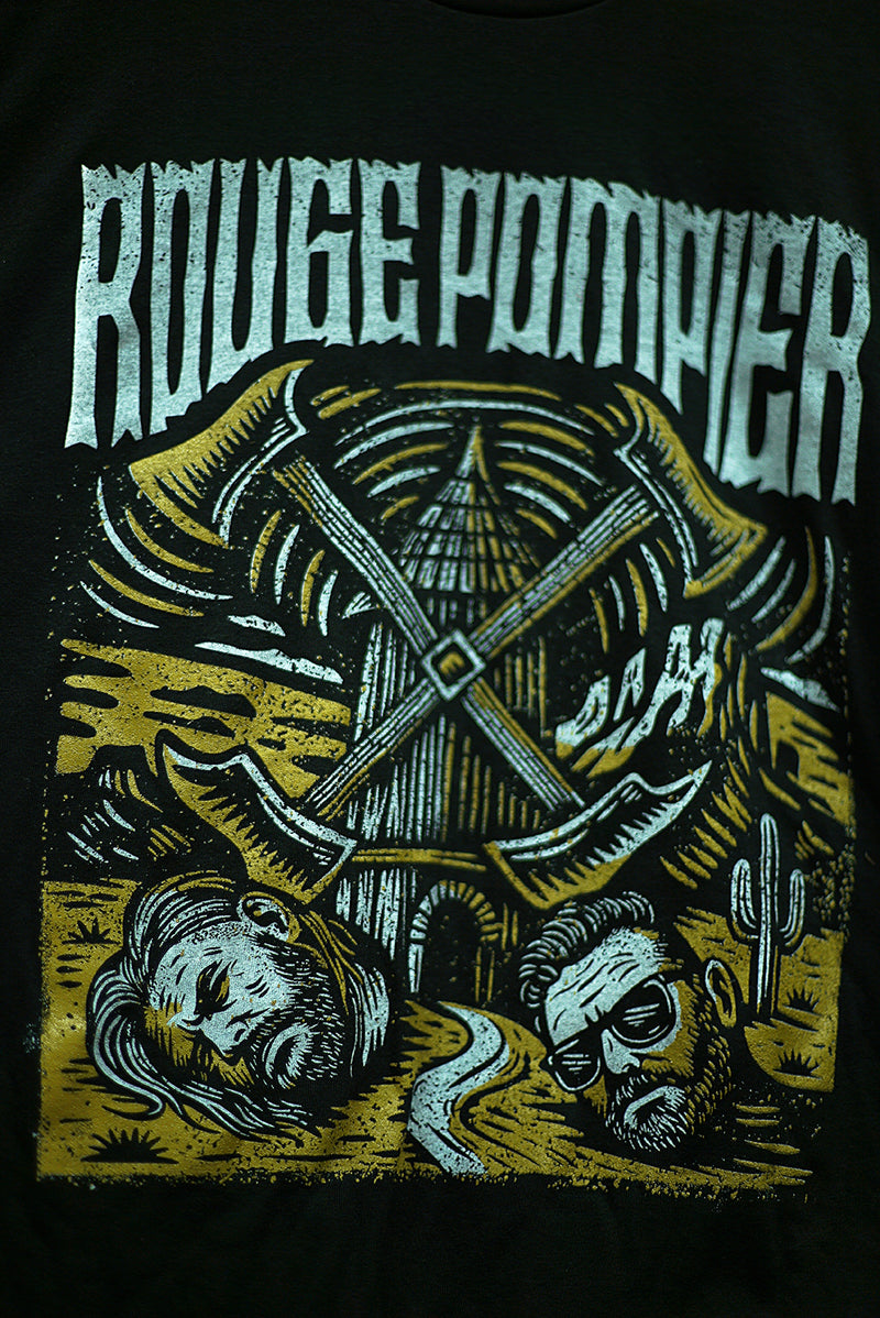 T-shirt "Michael Caine" - Rouge Pompier