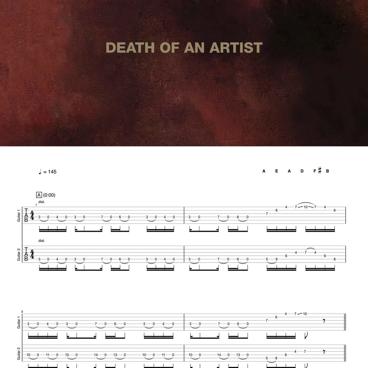 Livre de tablature de guitare ''Shadow Work'' - Despised Icon