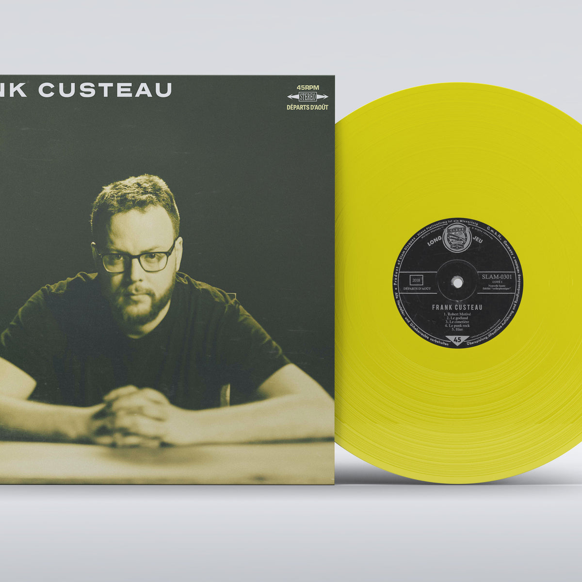 Album "Départs d'août" (Vinyle + CD) - Frank Custeau