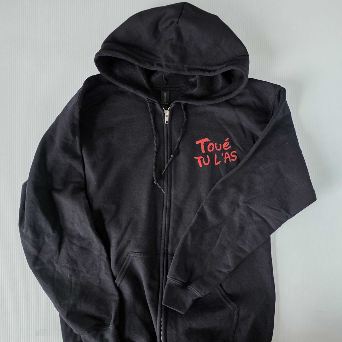 Zip-up hoodie - Pépé et sa guitare
