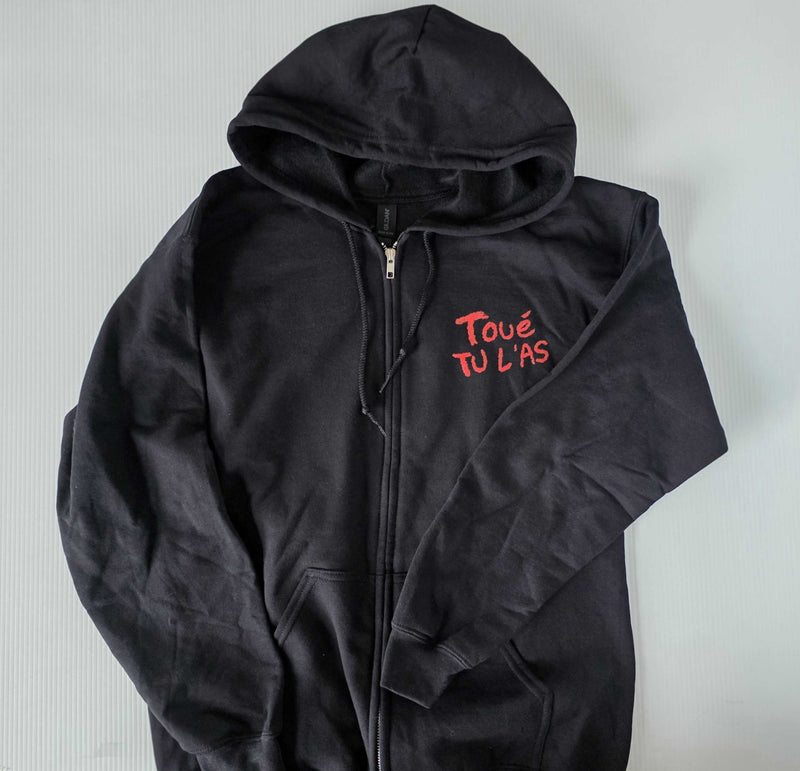 Zip-up hoodie - Pépé et sa guitare
