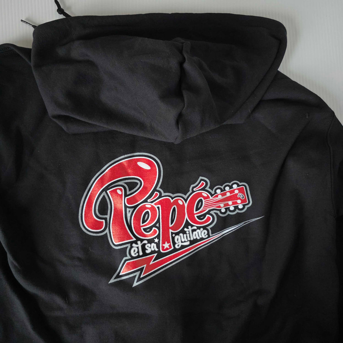 Zip-up hoodie - Pépé et sa guitare