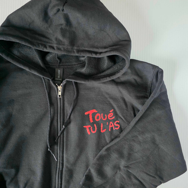 Zip-up hoodie - Pépé et sa guitare