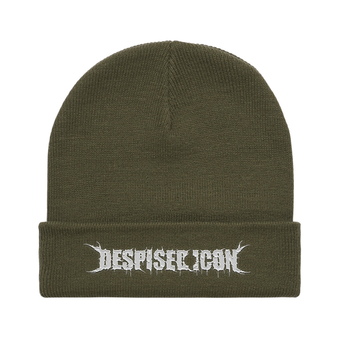 Beanie "Embroidered Logo" (Army) - Despised Icon