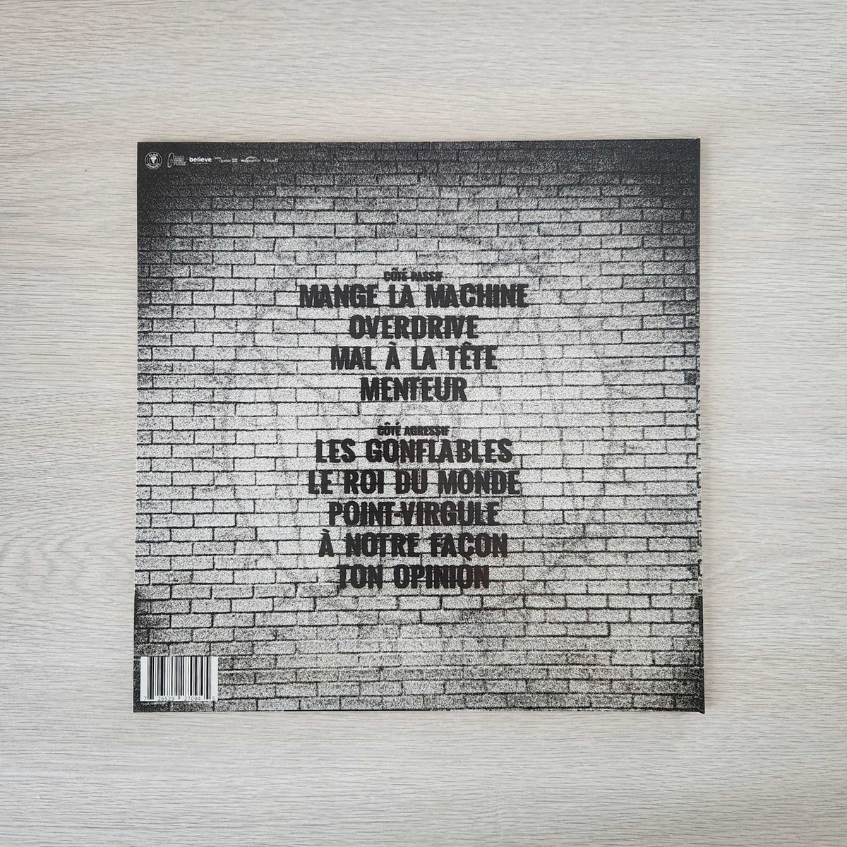 Album "Passif-agressif" (Vinyle) - Mange La Machine