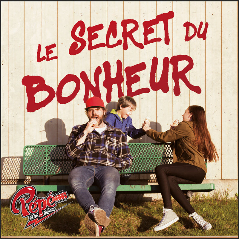 Album "Le secret du bonheur" (Vinyl) - Pépé et sa guitare