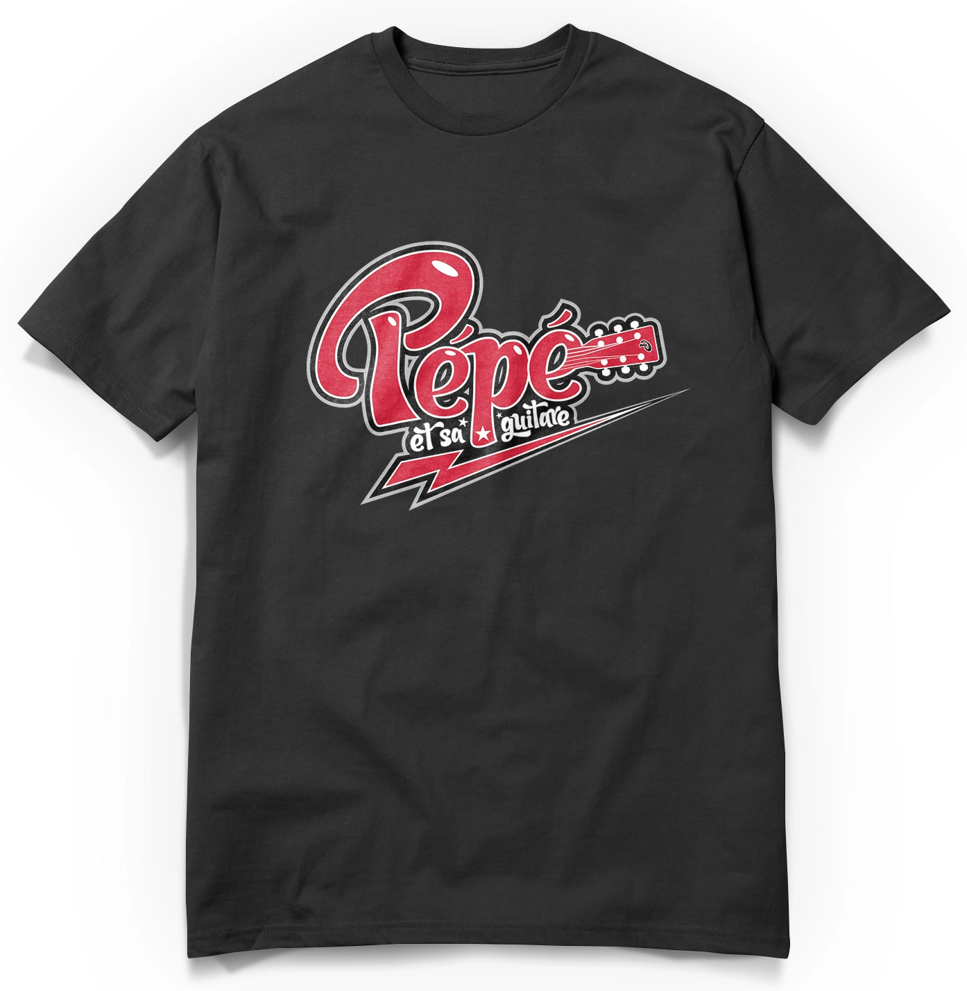 PRÉCOMMANDE - T-Shirt "Pépé et sa guitare"