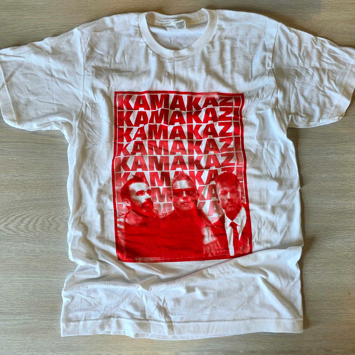 T-shirt "Malaise" blanc - Kamakazi