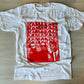 “Malaise” white t-shirt - Kamakazi