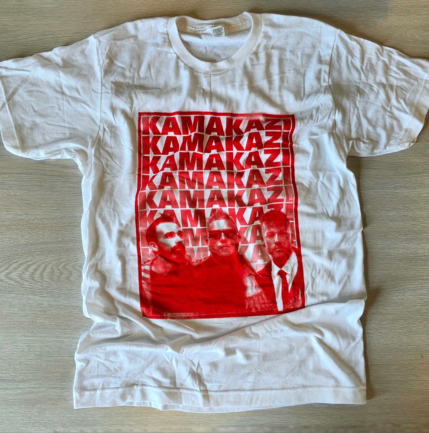 “Malaise” white t-shirt - Kamakazi