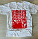 “Malaise” white t-shirt - Kamakazi