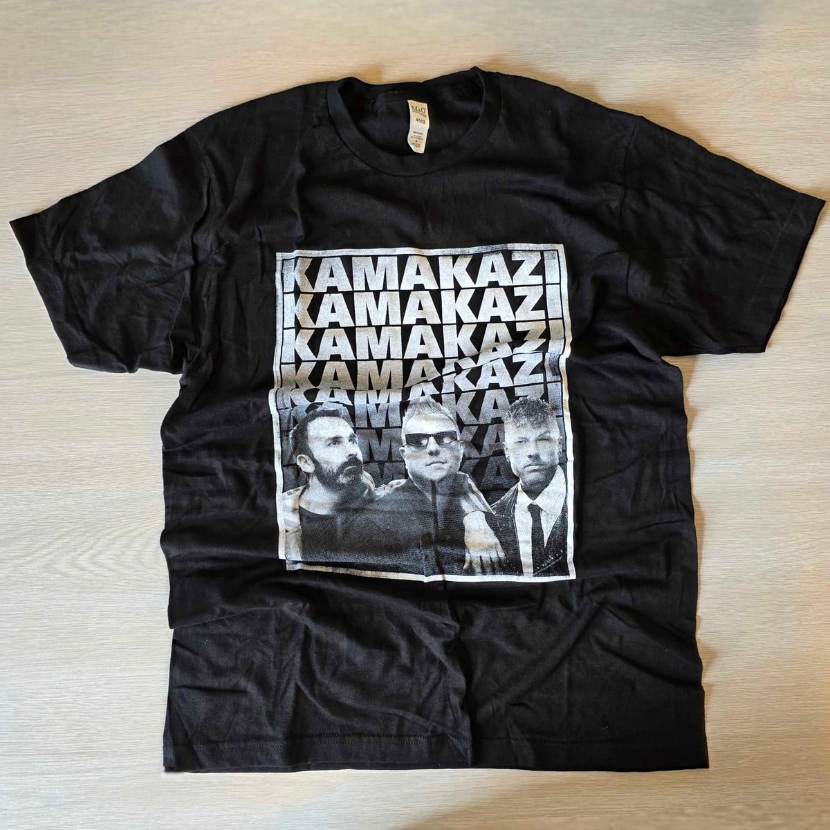T-shirt "Malaise" noir - Kamakazi