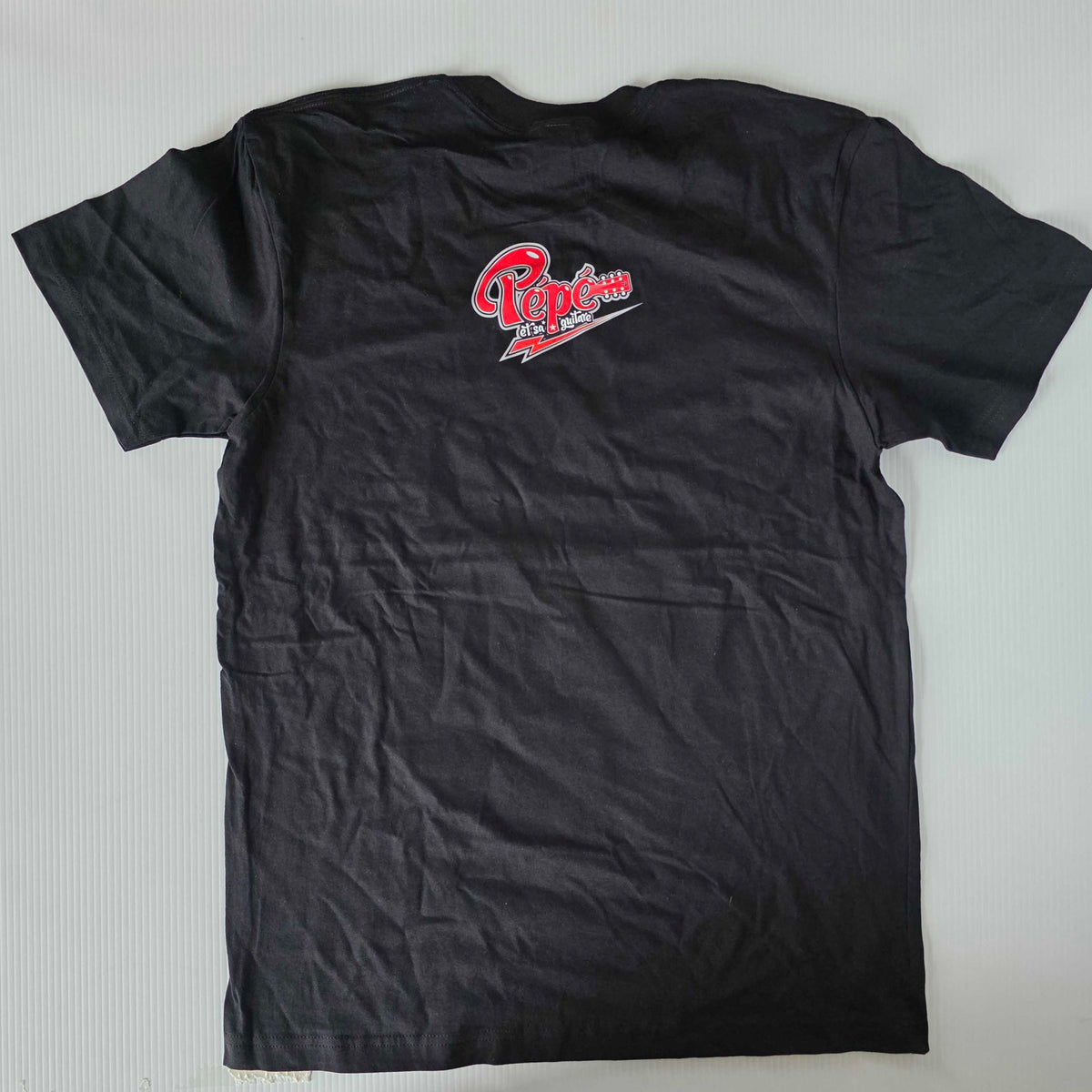 T-shirt "Papa Toxico" - Pépé et sa guitare