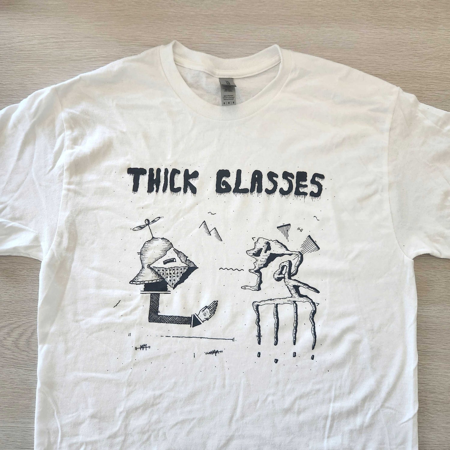 T-shirt "Abstract Glasses" - Thick Glasses